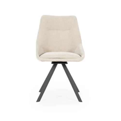 Draaibare Eetkamerstoel Bliss - Taupe - Afbeelding 2