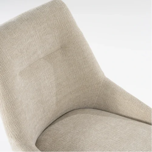 Draaibare Eetkamerstoel Bliss - Taupe - Afbeelding 8