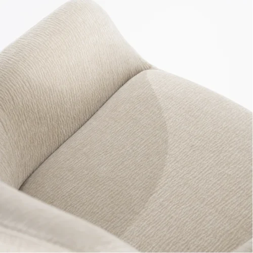 Draaibare Eetkamerstoel Bliss met armleuning- Beige - Afbeelding 9