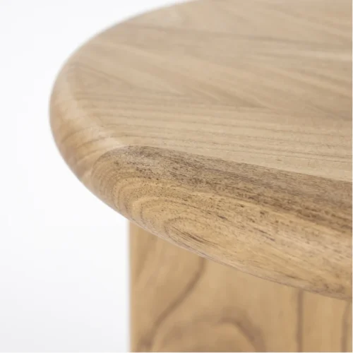 Bijzettafel Leoti Acaciahout - Naturel 45cm - Afbeelding 2