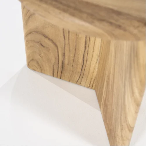 Bijzettafel Leoti Acaciahout - Naturel 45cm - Afbeelding 3