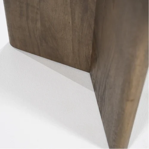 Salontafel Leoti Mangohout - Bruin 60cm - Afbeelding 5