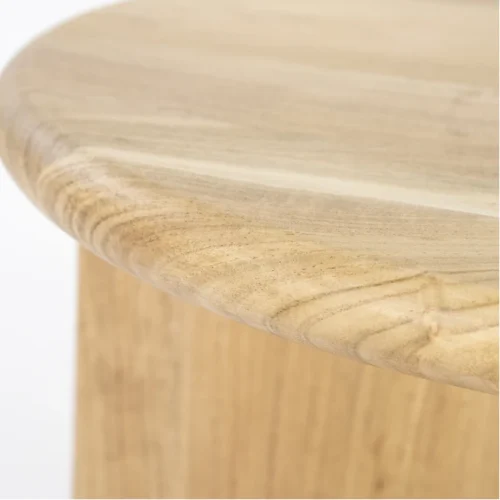 Salontafel Leoti Acaciahout - Naturel 60cm - Afbeelding 2