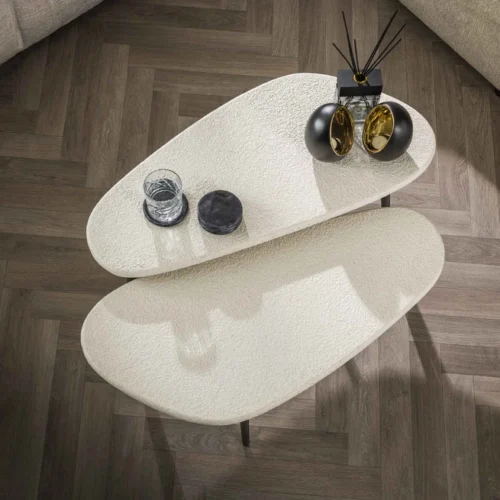 Salontafel Stone Marmer - Set van 2 stuks - Afbeelding 2