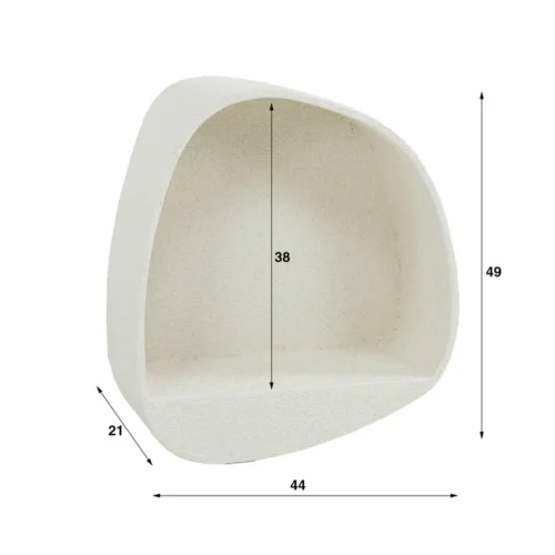 Wandplank Stone Marmer - 48 x 43cm - Afbeelding 5