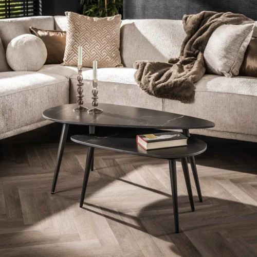 Salontafel Karen - Set van 2 stuks