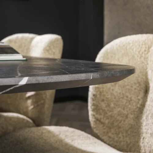 Deens Ovale Eettafel Mousa Keramieklook 180 x 90cm - Afbeelding 3