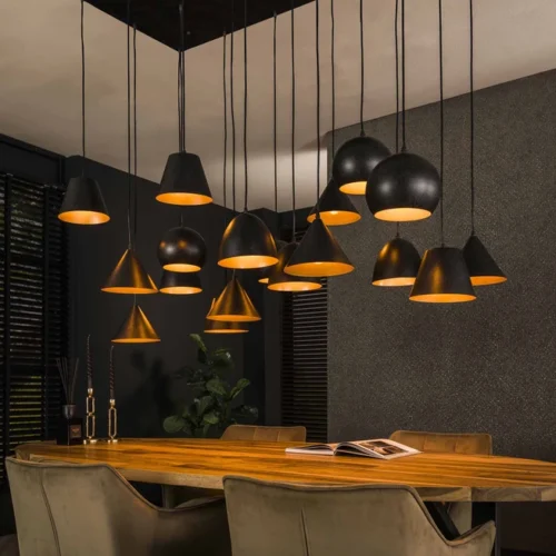 Hanglamp XXL  - 18 Lampen