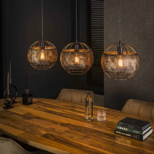 Hanglamp Armor Open - 3 Lampen