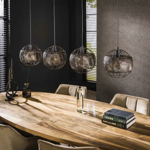 Hanglamp Armor Open - 4 Lampen - Afbeelding 2