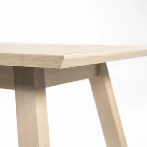 Eettafel Thomas Eikenhout 220 x 90cm - Naturel - Afbeelding 5