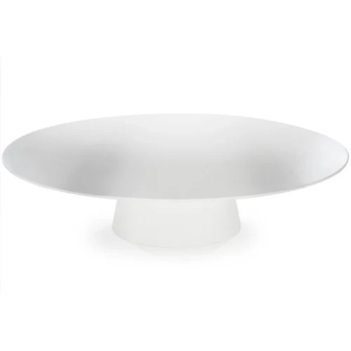 Ovale Eettafel Elin 250 x 110 cm - Wit - Afbeelding 6