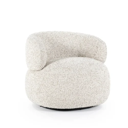 Draaibare Fauteuil Maeve - Beige - Afbeelding 2