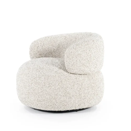 Draaibare Fauteuil Maeve - Beige - Afbeelding 3