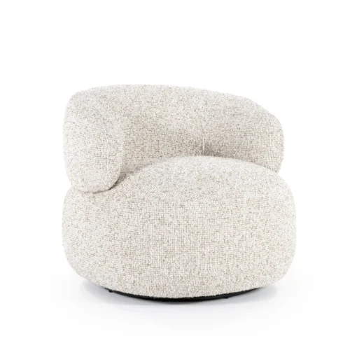 Draaibare Fauteuil Maeve - Beige - Afbeelding 12