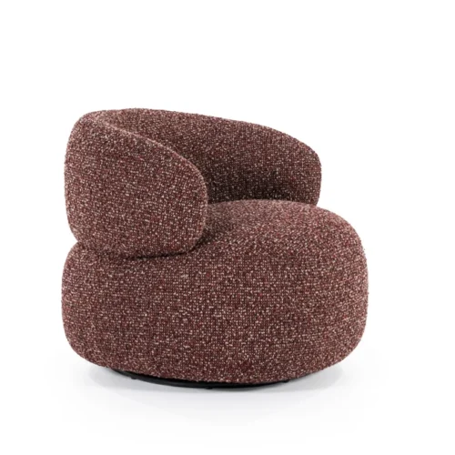 Draaibare Fauteuil Maeve - Rood - Afbeelding 10