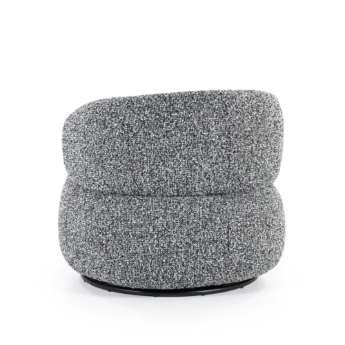 Draaibare Fauteuil Maeve - Zwart - Afbeelding 5