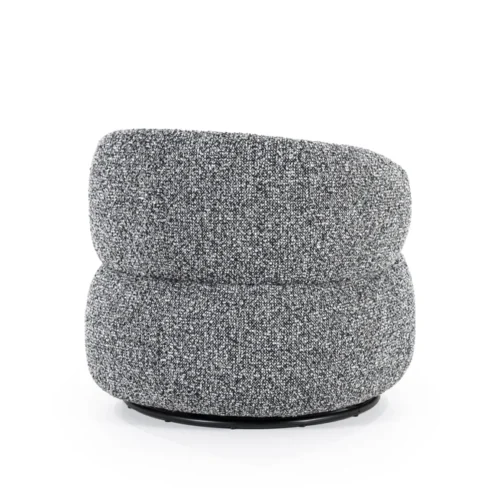 Draaibare Fauteuil Maeve - Zwart - Afbeelding 7
