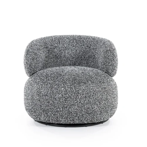 Draaibare Fauteuil Maeve - Zwart - Afbeelding 12