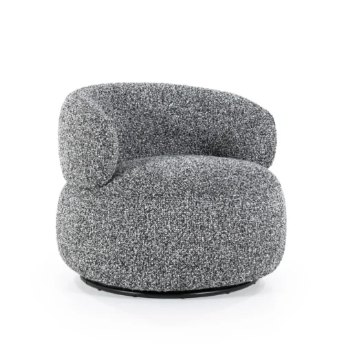 Draaibare Fauteuil Maeve - Zwart - Afbeelding 16