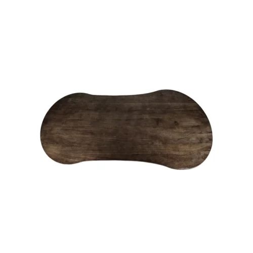 Organische Eettafel Jordy Mangohout 200 x 110cm - Bruin - Afbeelding 2