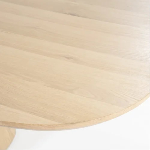 Deens Ovale Eettafel Nola Eikenhout 250 x 110 cm - Naturel - Afbeelding 4