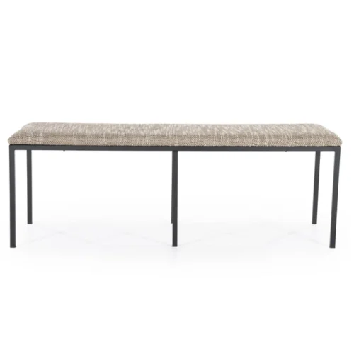 Eetkamerbank Lass 135 cm - Bruin - Afbeelding 2