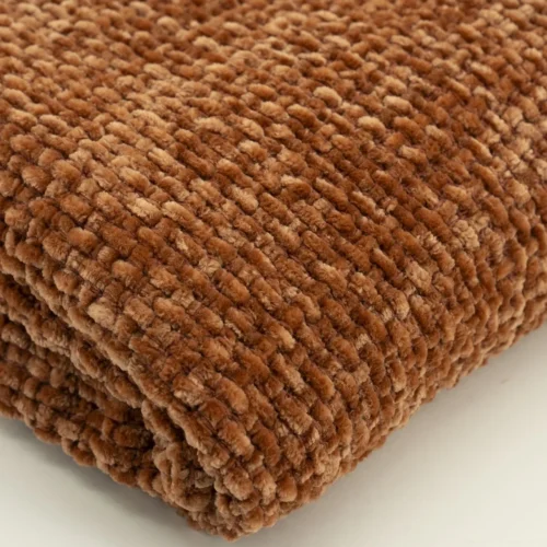 Plaid Hyde Terracotta - 170x130cm - Afbeelding 2