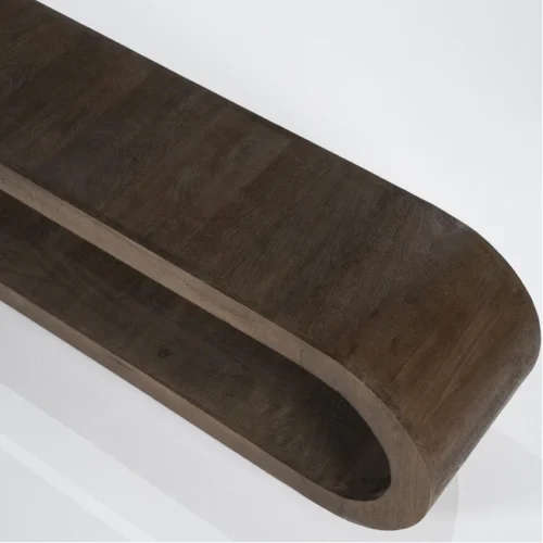 TV-meubel Elora Mangohout 200cm - Bruin - Afbeelding 9