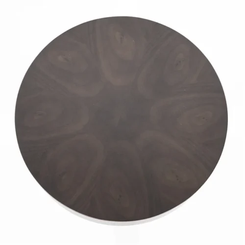 Bijzettafel Bobbie - donkerbruin - 45 x 45 cm - Afbeelding 3