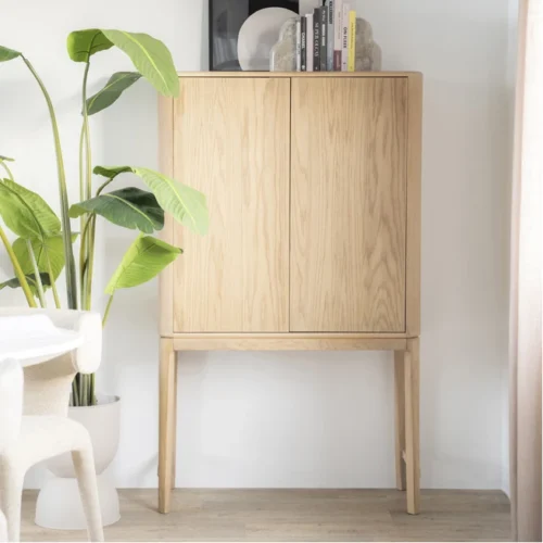 Opbergkast Harvey Eikenhout 150 x 90 cm - Naturel