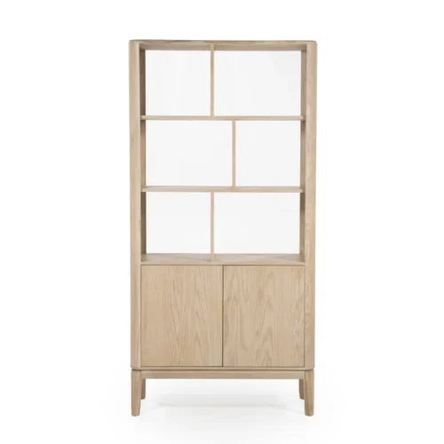 Boekenkast Harvey Eikenhout 180 x 90 cm - Naturel