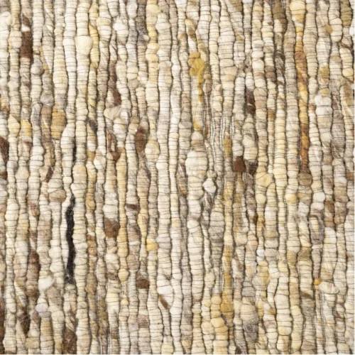Vloerkleed Takara Wol 190 x 290 cm - Mosterdgeel - Afbeelding 3