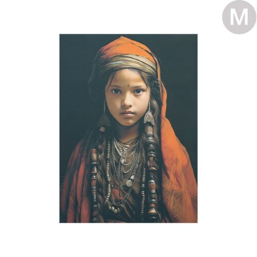 Wandkleed Traditional Girl  - zelf samenstellen - Afbeelding 2