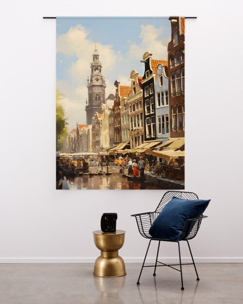 Wandkleed Amsterdam - zelf samenstellen