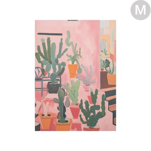 Wandkleed Cactus party - zelf samenstellen - Afbeelding 2