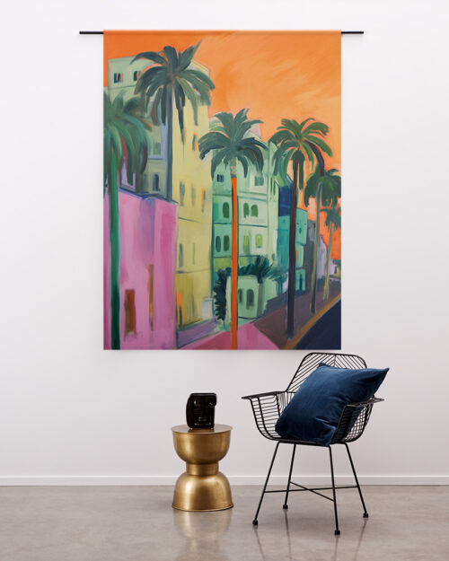 Wandkleed Palm Street - zelf samenstellen