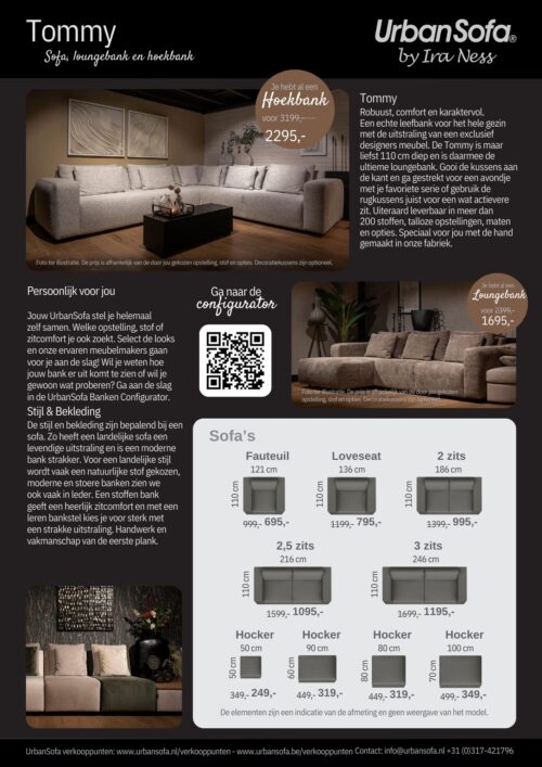 Modulaire Bank Tommy - zelf samenstellen - Afbeelding 2