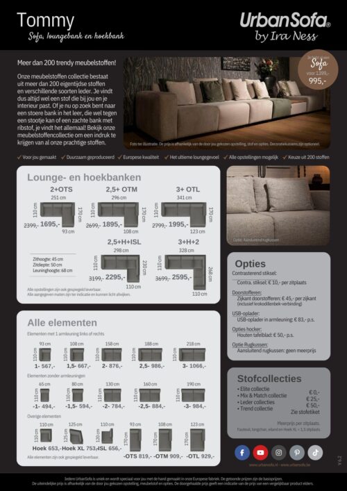 Modulaire Bank Tommy - zelf samenstellen - Afbeelding 3