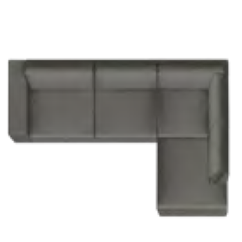 3 zits + lounge large (4,5 zp)