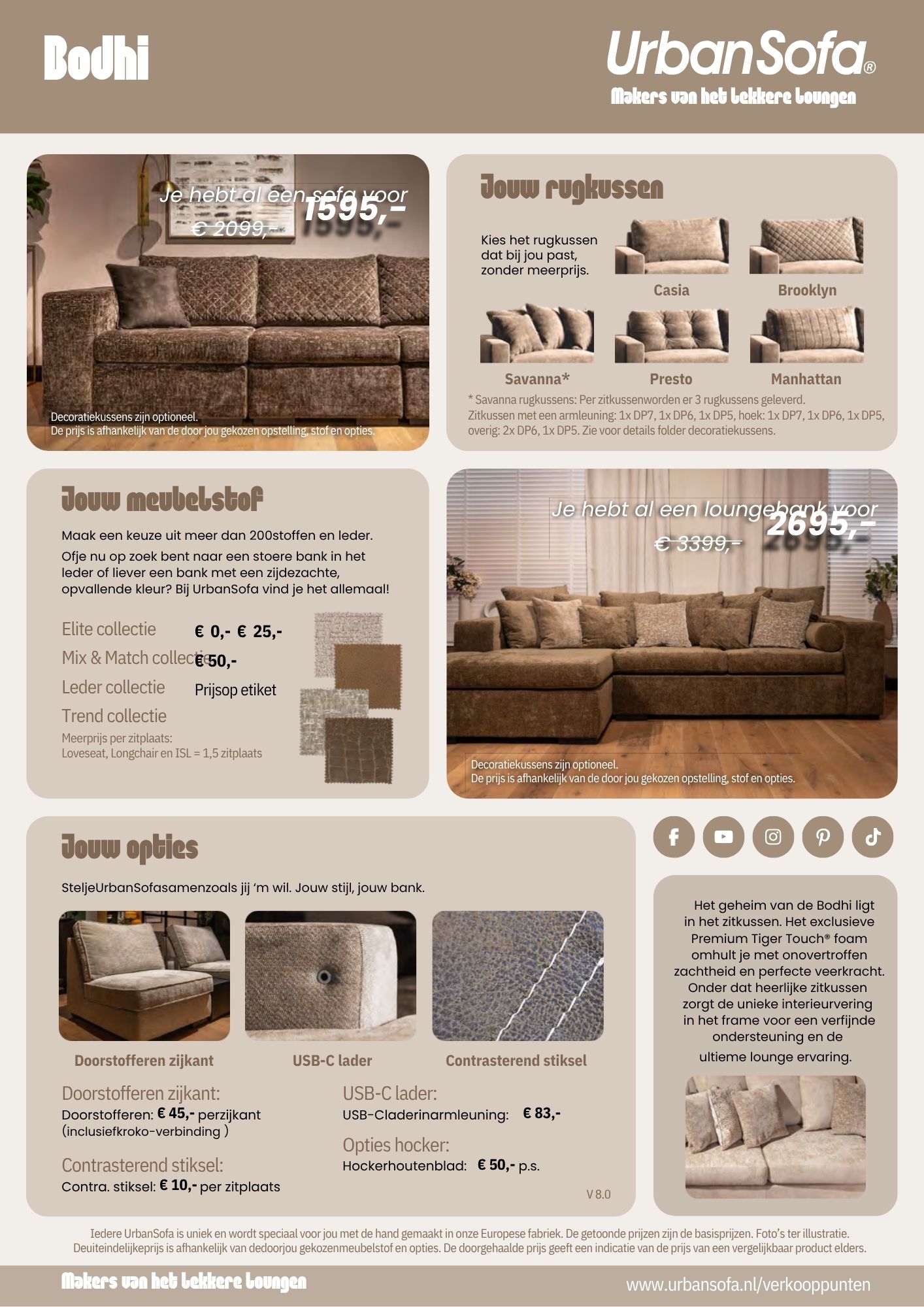 Modulaire Bank Bodhi- zelf samenstellen - Afbeelding 3