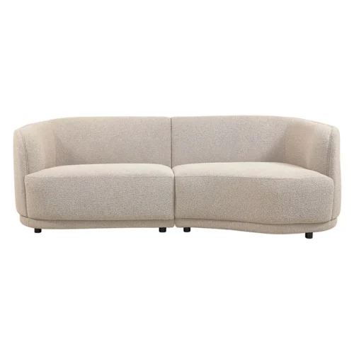 Loungebank Leicester Bouclé - Ivory - Afbeelding 2