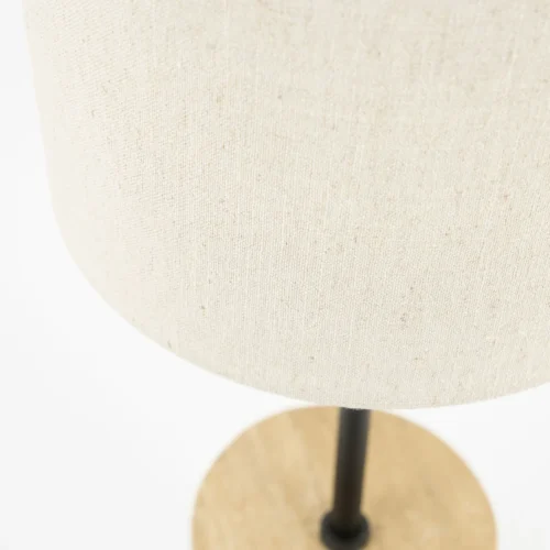 Vloerlamp Amara Linnen 145cm Hoog - Afbeelding 4