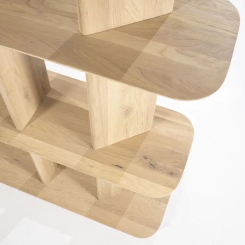 Wandkast Ty Eikenhout 180 x 180 - Naturel - Afbeelding 4