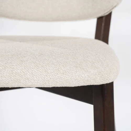 Barstoel Mikky Bruin - Beige - Afbeelding 6