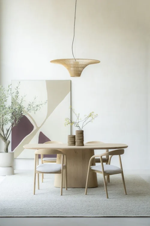 Eetkamerstoel Rayven - Naturel - Afbeelding 7