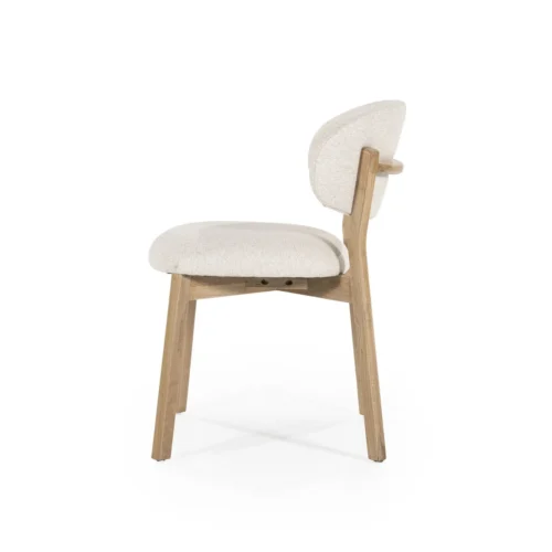 Eetkamerstoel Mikky Naturel - Beige - Afbeelding 3