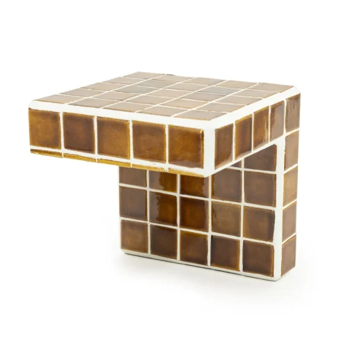 Wandplank Staxx Aardewerk - Mosterdgeel - Afbeelding 2