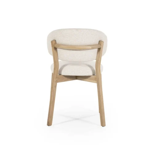 Eetkamerstoel Mikky Naturel - Beige - Afbeelding 4