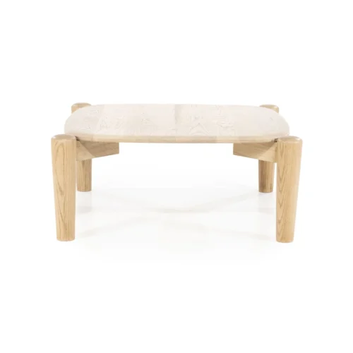 Salontafel Selbu 80 x 80 cm - Naturel - Afbeelding 2